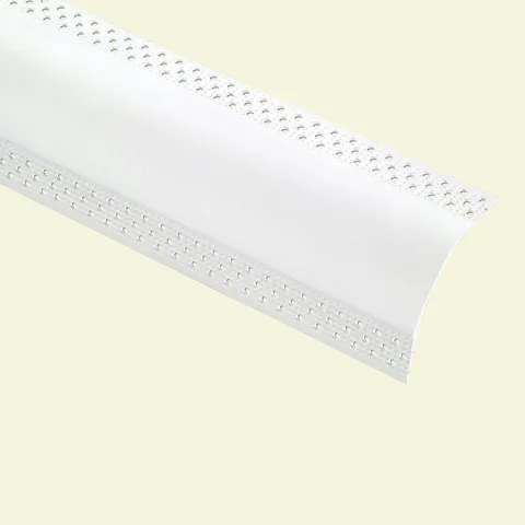 8 ft × 1-1/2 in Vinyl Bullnose Splay Corner Bead (30-Pack)