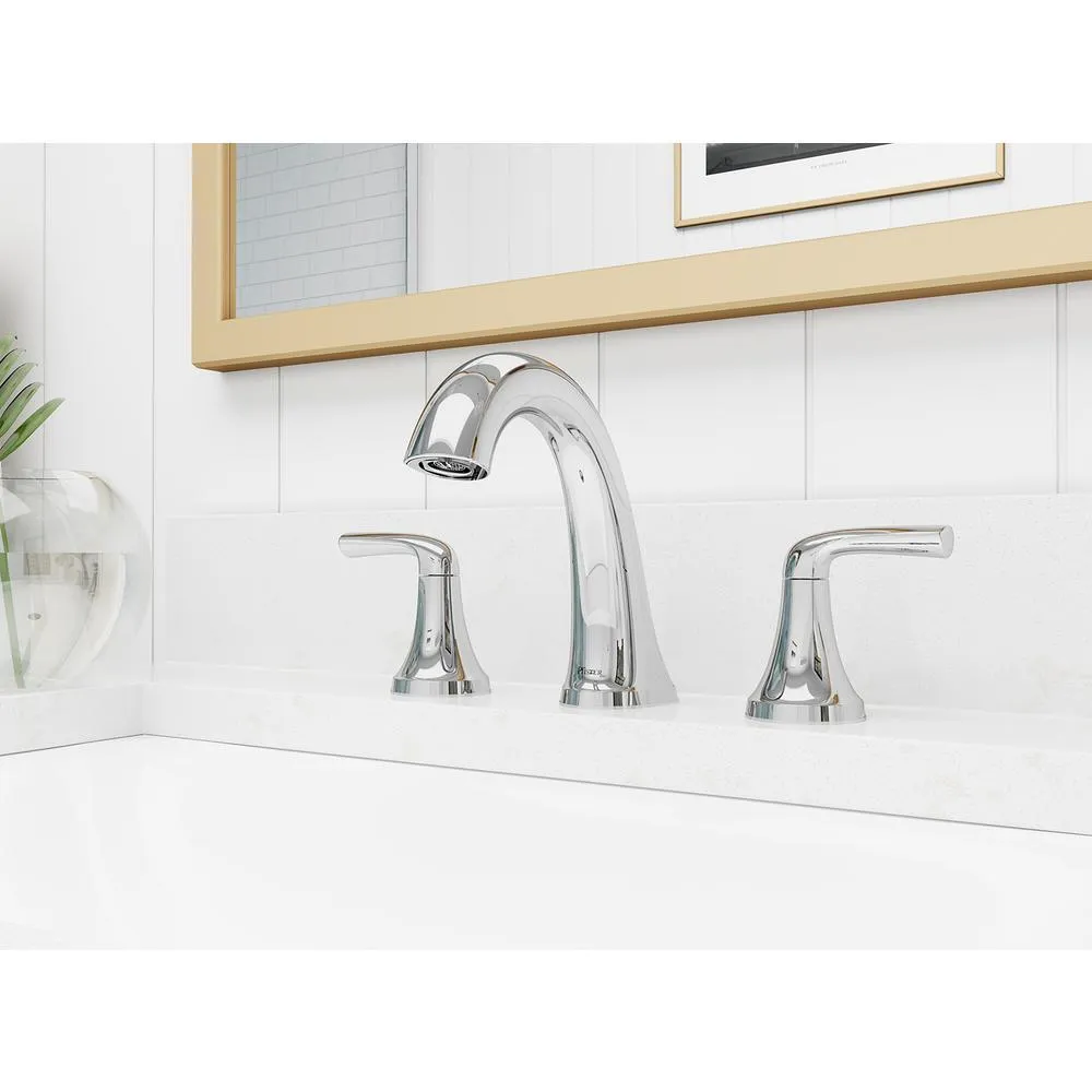 Pfister Ladera 8 in. Widespread 2-Handle Bathroom Faucet in Polished Chrome, photo 2 of 16