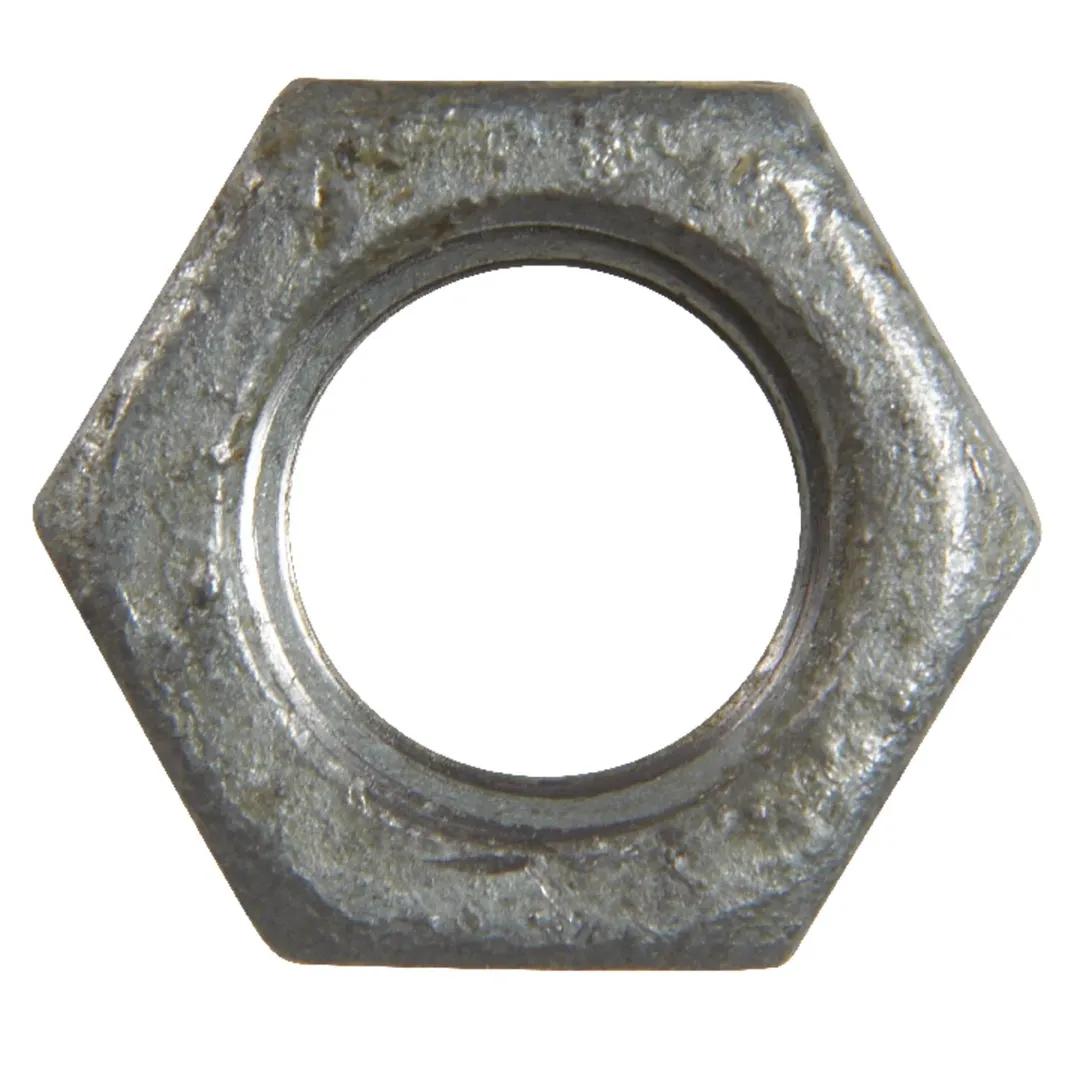 Hillman 3/8 in. Hot Dipped Galvanized Steel USS Hex Nut, 100-Pack, photo 2 of 2
