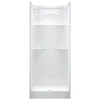 DELTA White Acrylic One-Piece Shower (Common: 32-in x 32-in; Actual: 78-in x 31.875-in x 31.875-in), photo 2 of 2