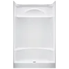 DELTA White Acrylic One-Piece Shower with Integrated Seat (Common: 36-in x 48-in; Actual: 76-in x 35.875-in x 47.875-in), photo 2 of 2