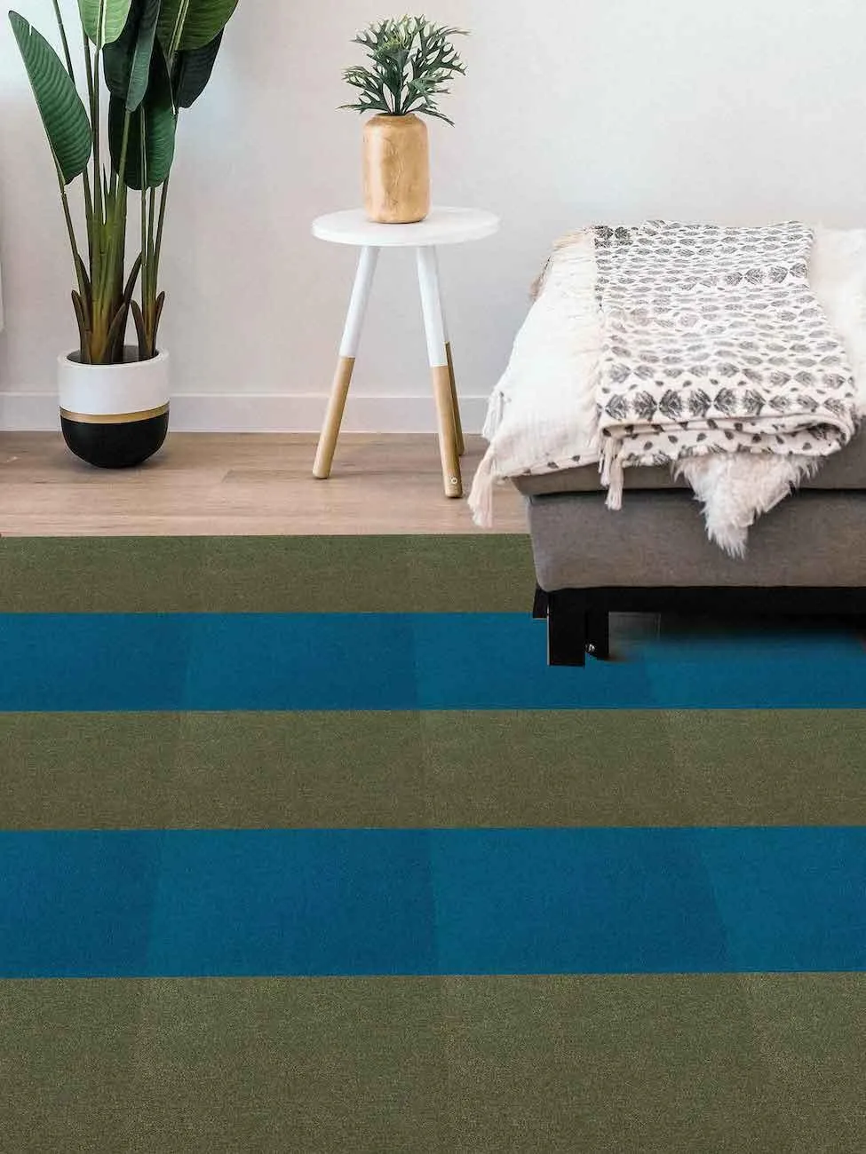 Design is Personal DIP Shade Carpet Tile Square 19.7 in. x 19.7 in. 16.2 sq ft/6 pack, photo 12 of 16