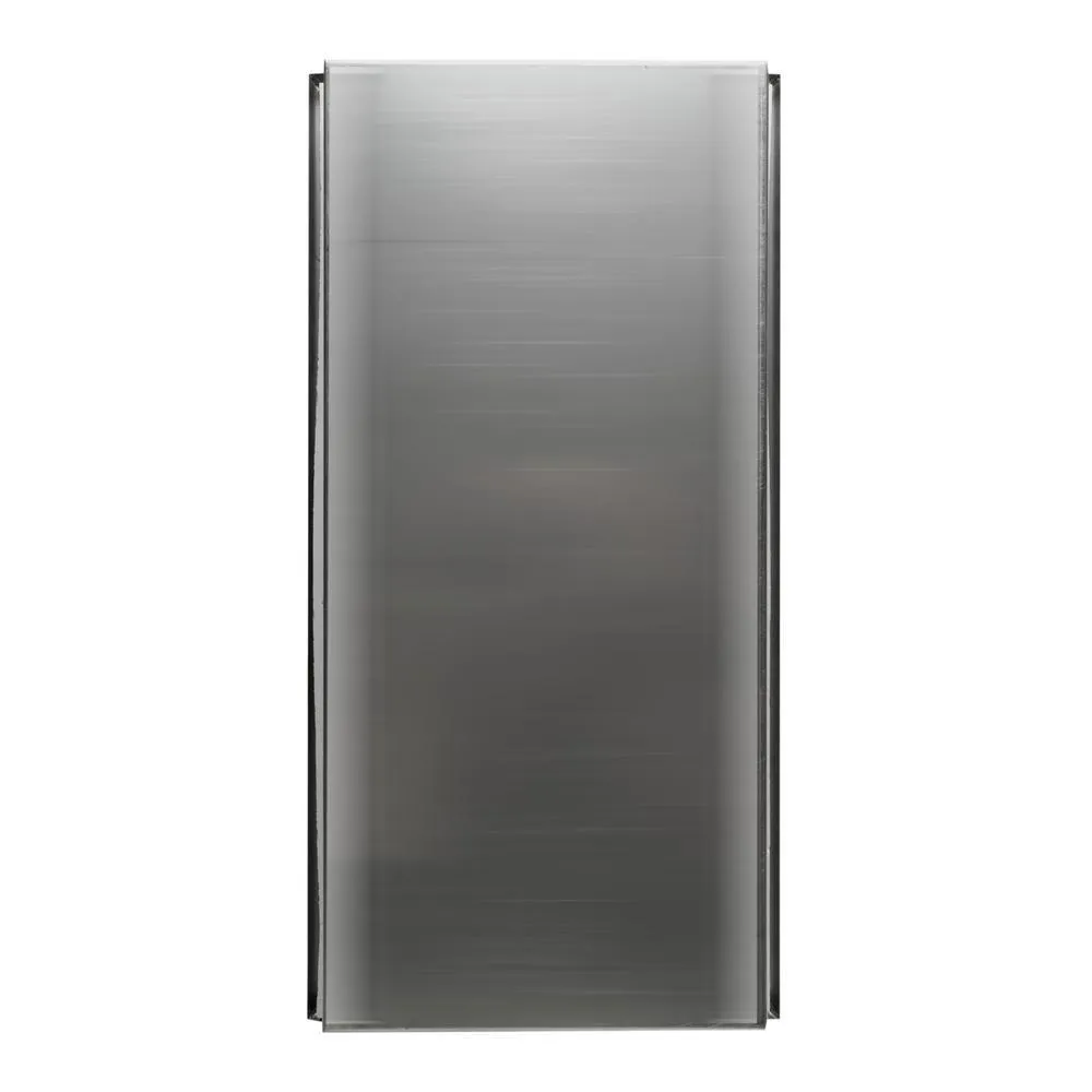 24 in. x 12 in. x 4 in. Niche in Brushed Stainless Steel, photo 4 of 7