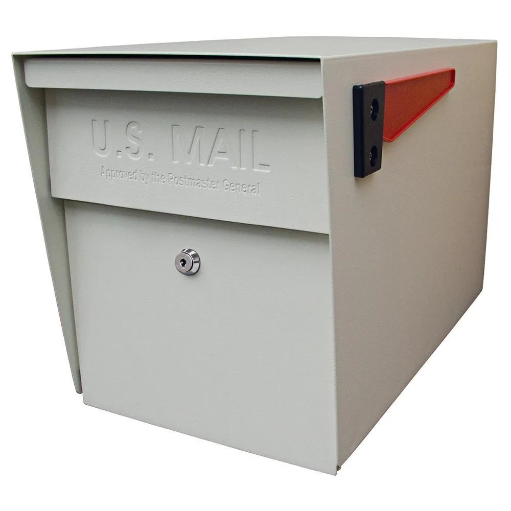 Mail Boss Locking Post Mount Mailbox with High Security Reinforced Patented Locking System, Black, photo 14 of 16