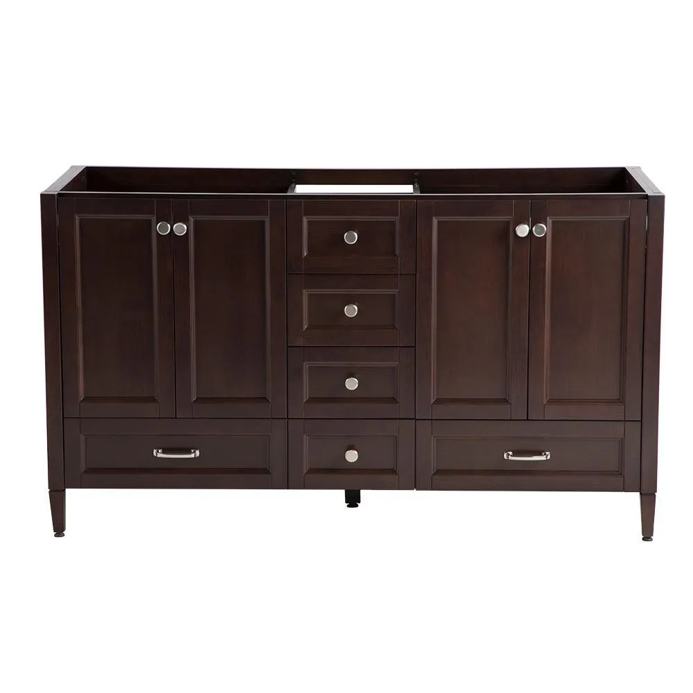 Claxby 48 in. W x 34 in H x 22 in. D Bath Vanity Cabinet Only in Cream, photo 25 of 34
