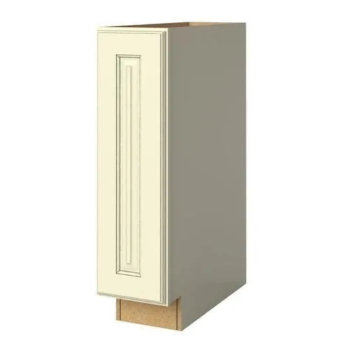 allen + roth Annscroft 9-in W x 34.5-in H x 24-in D Hazelnut Maple Door Base Semi-Custom Cabinet, photo 6 of 6