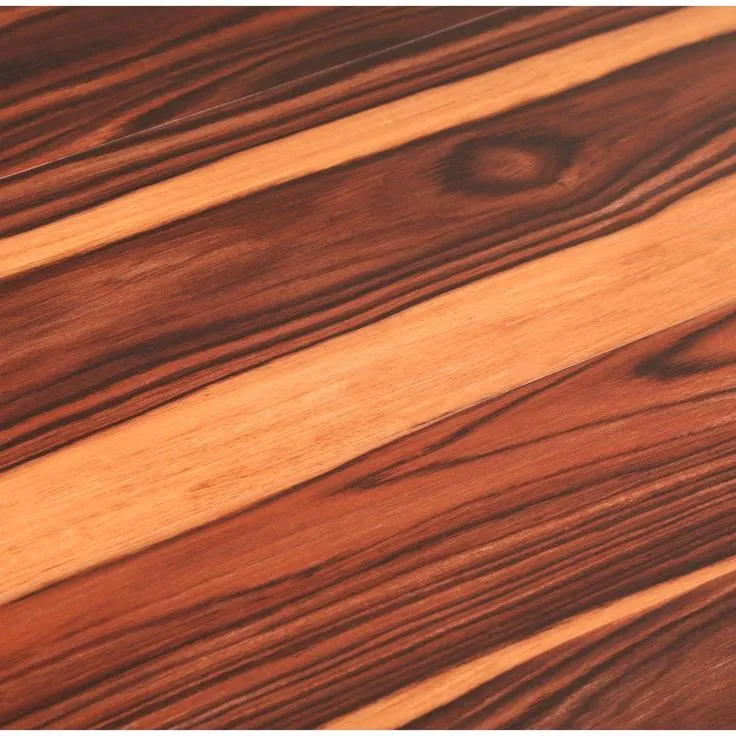 TrafficMaster vinyl flooring, African Wood Dark, photo 13 of 13