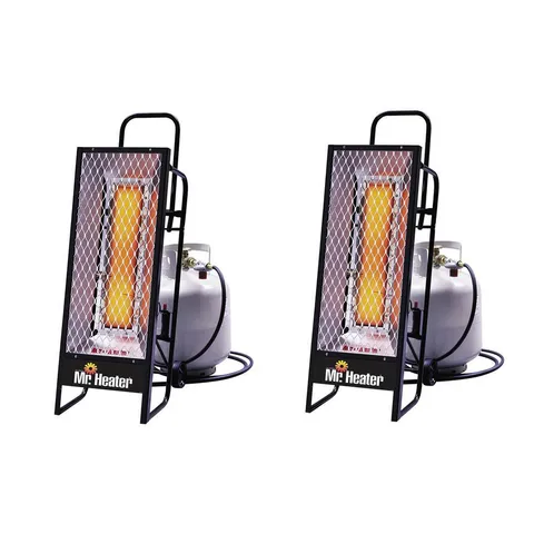 35000 BTU Radiant Propane Portable Work Job Site Heater (2-Pack)