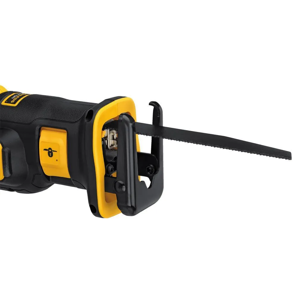 20-Volt MAX XR Lithium-Ion Cordless Brushless Compact Reciprocating Saw Kit with Battery 5Ah, Charger and Contractor Bag, photo 13 of 19