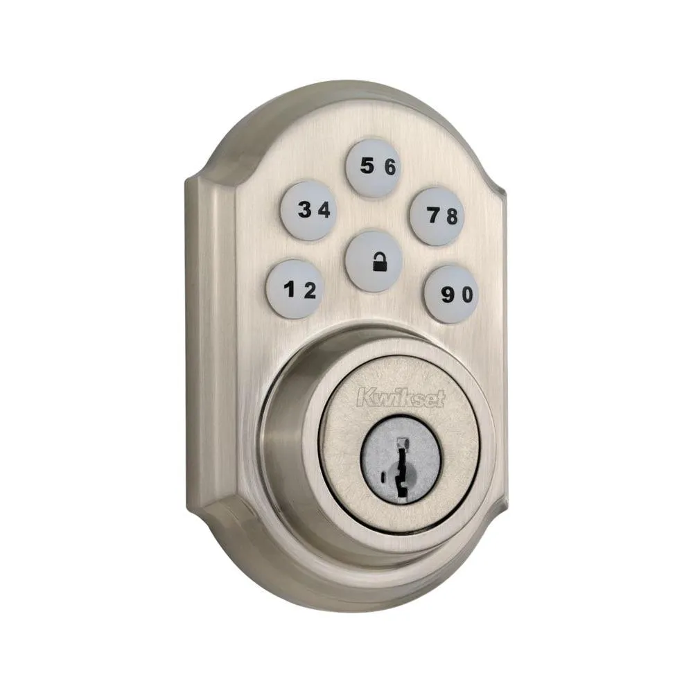 Kwikset Z-Wave SmartCode 910 Venetian Bronze Single Cylinder Electronic Deadbolt Featuring SmartKey Security, photo 13 of 13