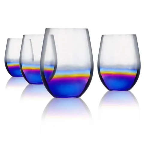16 oz. Stemless Wine Glasses (Set of 4)