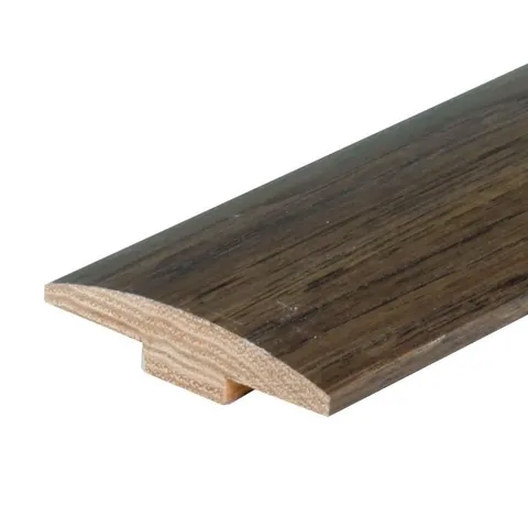 French Oak Ramblas 0.46 in thick · 2 in wide · 78 in long Solid Wood Floor T-moulding
