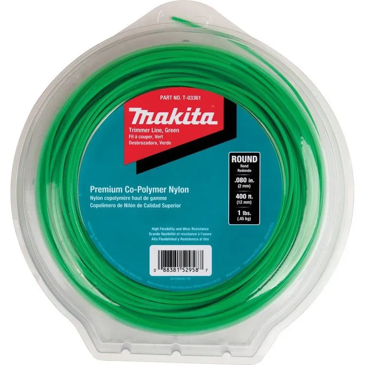 Makita 18-Volt LXT Lithium-Ion Brushless Cordless String Trimmer Kit with Bonus 1 lbs. 0.080 in. x 400 ft. Round Trimmer Line, photo 11 of 11