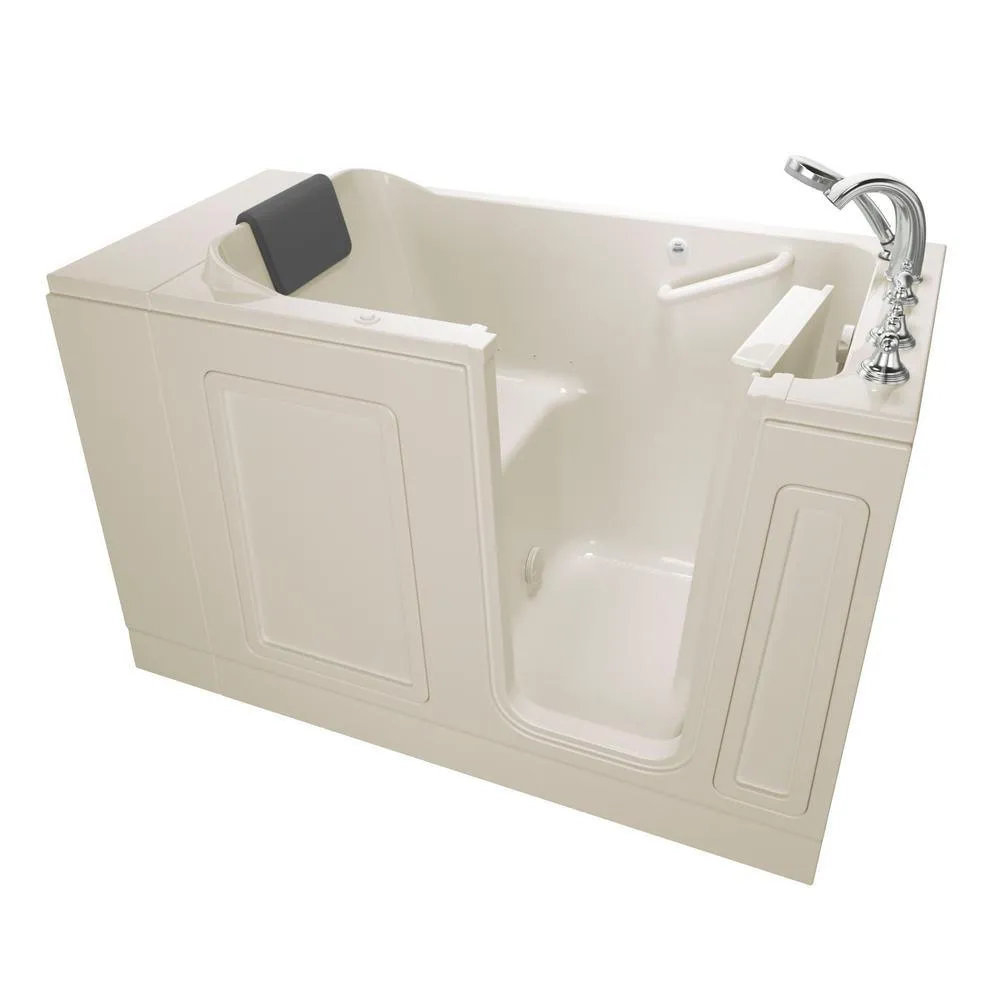 Acrylic Luxury 51 in. Walk-In Air Bath Bathtub in White, photo 16 of 16