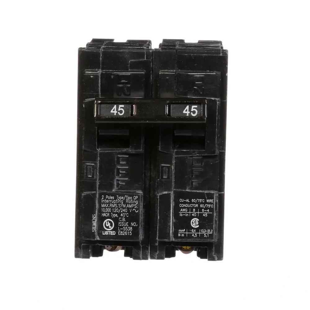 Siemens 30 Amp Double-Pole Type QP Circuit Breaker, photo 9 of 21