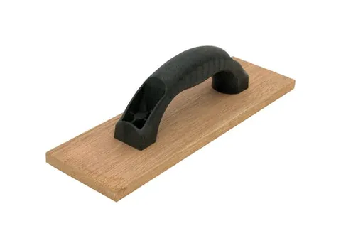 3.5 in wide · 14 in long Seasoned Mahogany Hand Float — Smooth