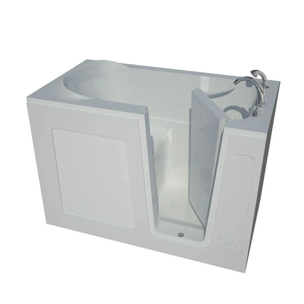 Universal Tubs HD Series 30 in. x 54 in. Right Drain Quick Fill Walk-In Soaking Bathtub in Biscuit, photo 3 of 3