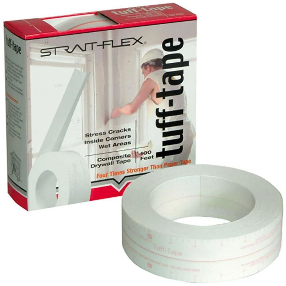 Strait-Flex 2 in. x 100 ft. Tuff-Tape Composite Drywall Joint Tape TT-100S, photo 3 of 3