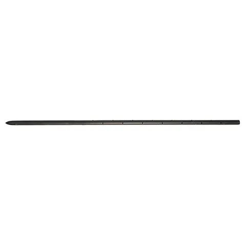 0.75 × 36 in Round Steel Rebar Stakes with Pre-Drilled Holes