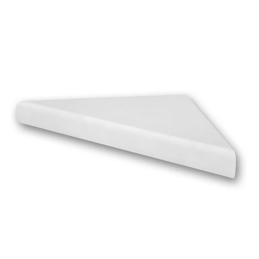 15 in. Corner Shelf Niche in Calacatta White, photo 3 of 22