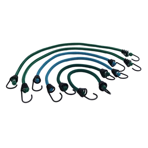 Bungee Cord Assorted, 6-Pack (12 in., 18 in., 24 in.)