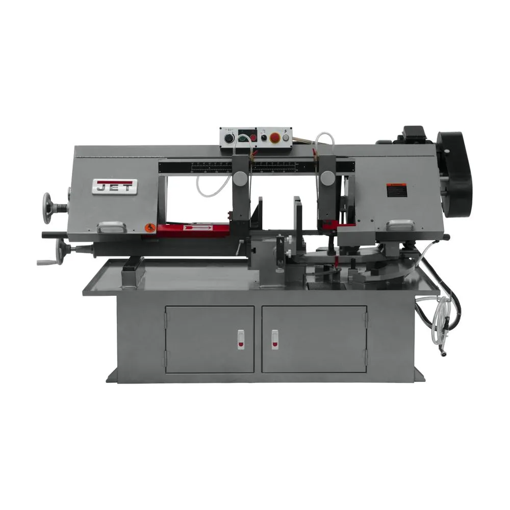 Jet 10 in. x 18 in. Metalworking Horizonal Dual Mitering Bandsaw, 1 HP, 230-Volt, 1Ph, photo 3 of 7