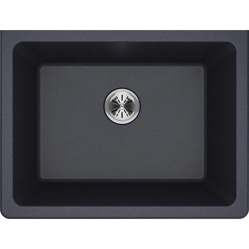 Quartz Classic Perfect Drain Undermount 25 in. Laundry Sink in White, photo 11 of 12