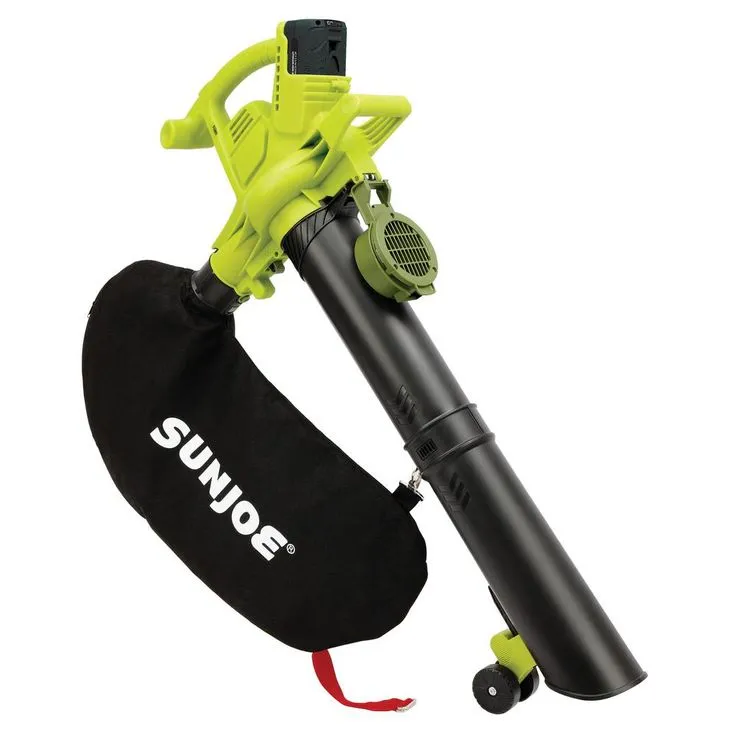 Sun Joe 200 MPH 350 CFM 40-Volt Cordless Electric Handheld Leaf Blower/Vacuum/Mulcher Kit with 5.0 Ah Battery + Charger, photo 5 of 5