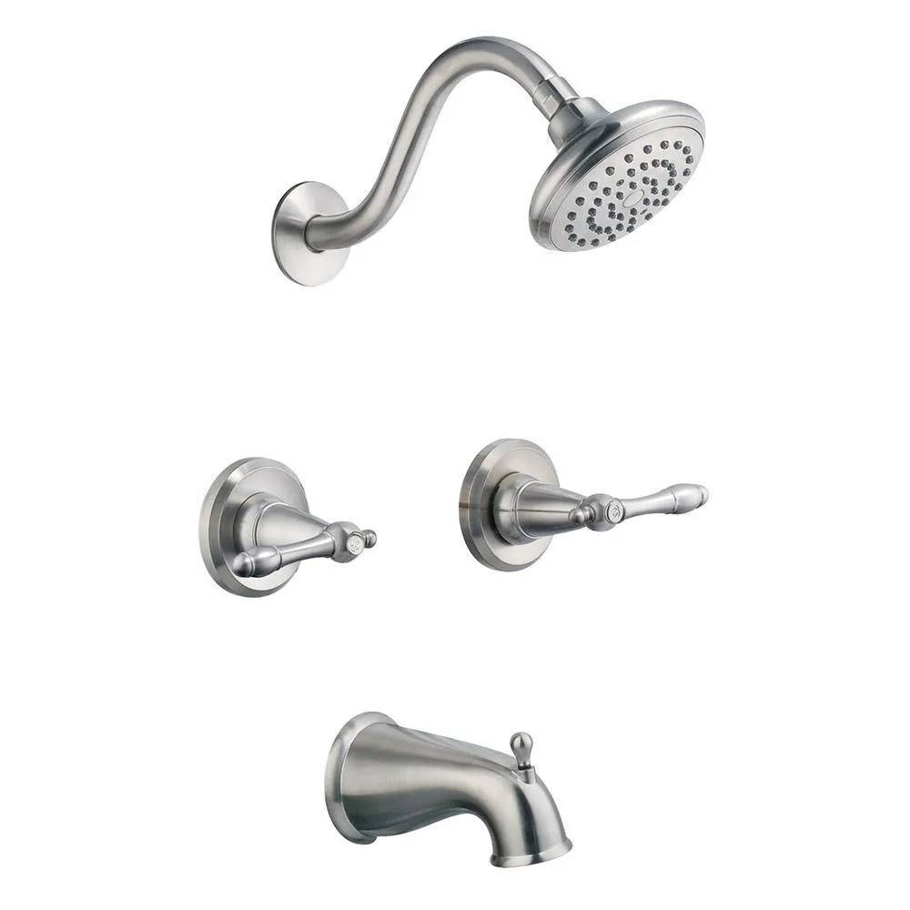 Oakmont 2-Handle 1-Spray Tub and Shower Faucet in Oil Rubbed Bronze (Valve Included), photo 16 of 16