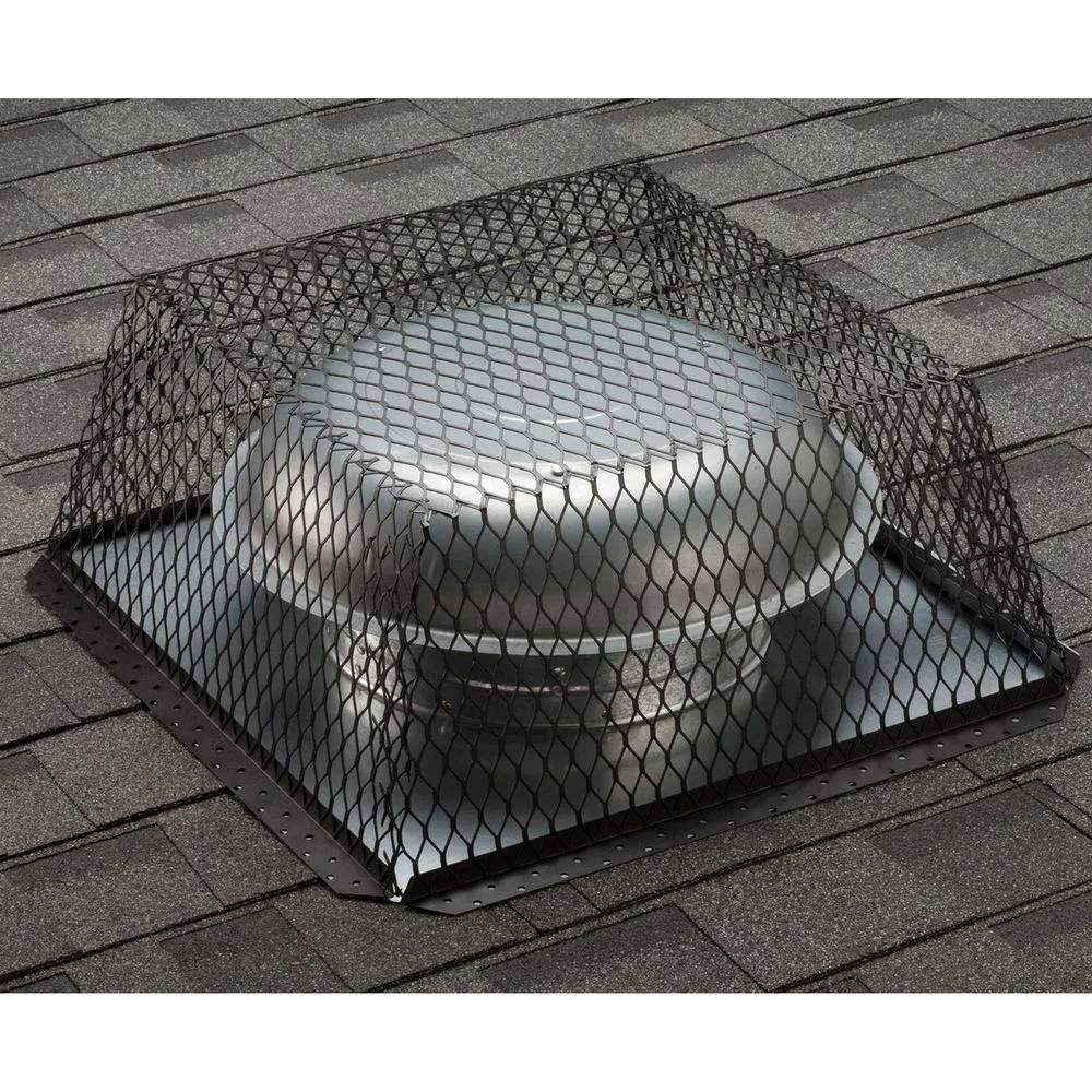 HY-C VentGuard 30 in. x 30 in. Stainless Steel Roof Wildlife Exclusion Screen in Black, photo 2 of 2