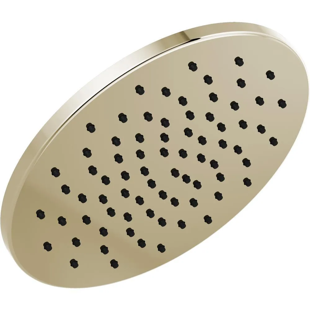 1-Spray 11.8 in. Single Wall Mount Fixed Rain Shower Head in Venetian Bronze, photo 10 of 10
