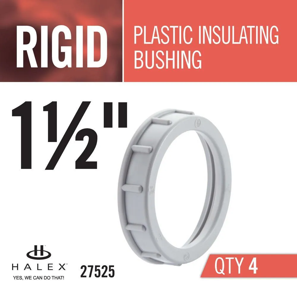 1-1/2 in. Rigid Plastic Insulating Bushing (4-Pack), photo 4 of 6