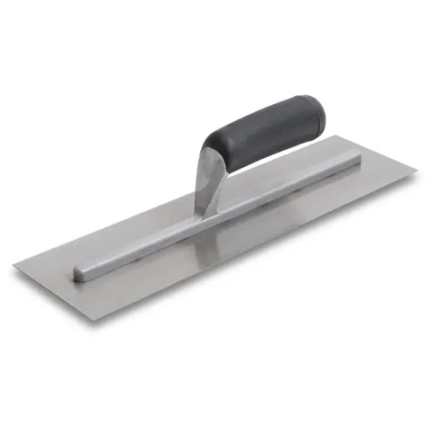 4 in wide · 16 in long High Carbon Steel Finishing Trowel