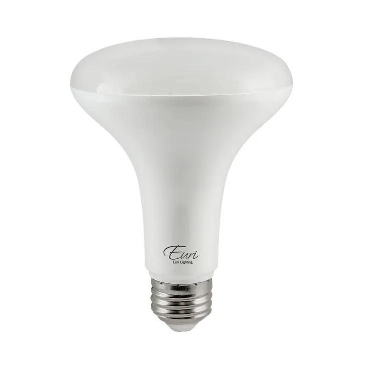 Euri Lighting 65-Watt Equivalent BR30 Energy Star and Dimmable LED Light Bulb in Bright White 4000K (10-Pack), photo 4 of 7