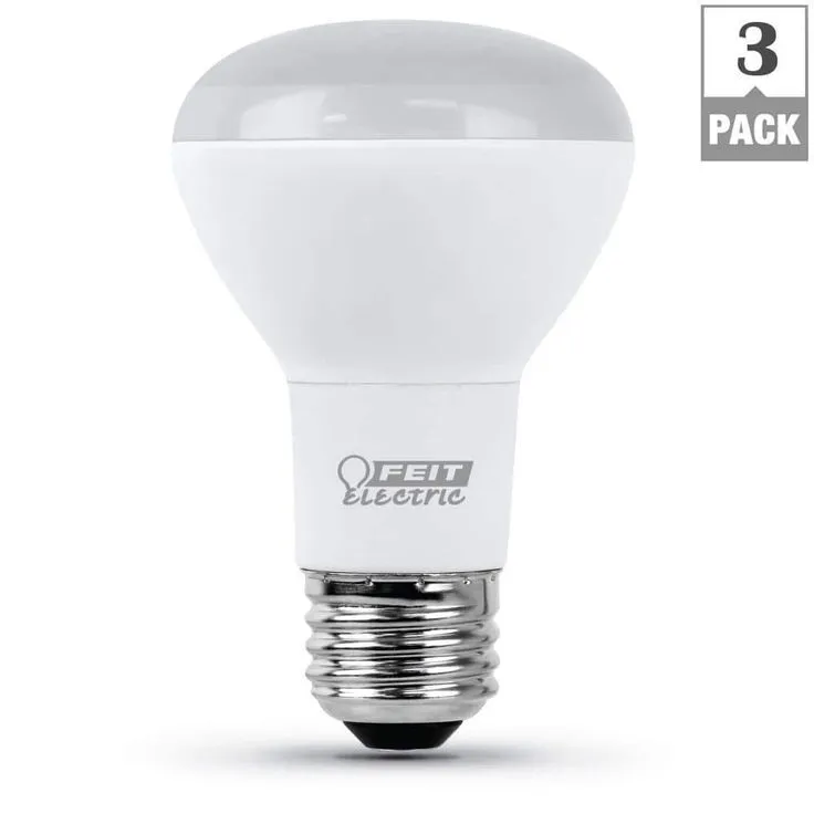 Feit Electric 45-Watt Equivalent R20 Dimmable CEC Title 24 Compliant LED ENERGY STAR 90+ CRI Flood Light Bulb Bright White (3-Pack), photo 4 of 8