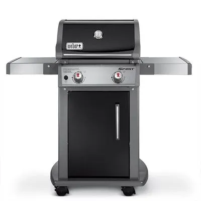 Spirit E-210 Black Porcelain Enamel 2-Burner Liquid Propane Gas Grill