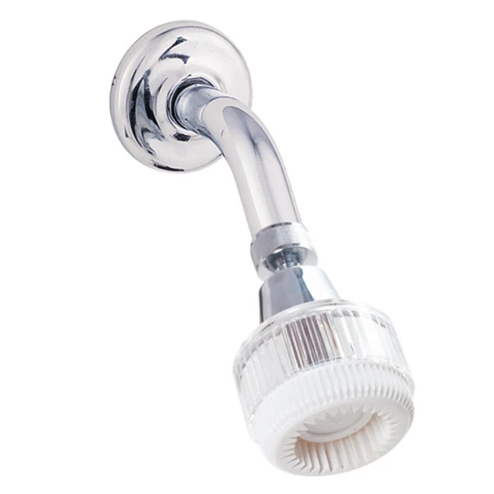 EZ-FLO Basic-N-Brass 3-Handle 1-Spray Tub and Shower Faucet with Adjustable Spray Shower Head in Chrome (Valve Included), photo 2 of 3