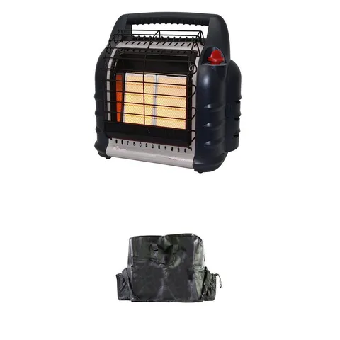 MH18B 18000 BTU Hunting Big Buddy Propane Infared Heater and Carry Bag