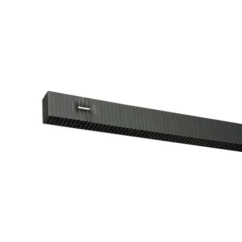 S-400 1 in × 1-1/2 in × 4 ft Strip Vent, Black
