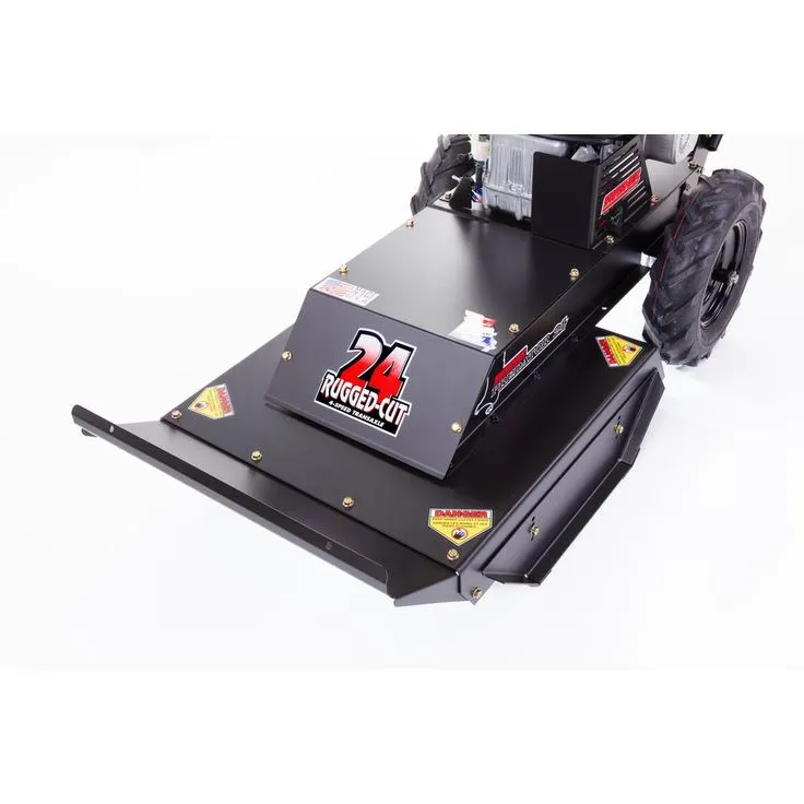 Swisher Predator 24 in. 11.5 HP 4-Speed Briggs & Stratton Gas Recoil Start Self-Propelled Walk Behind Brush Cutter Mower, photo 3 of 10