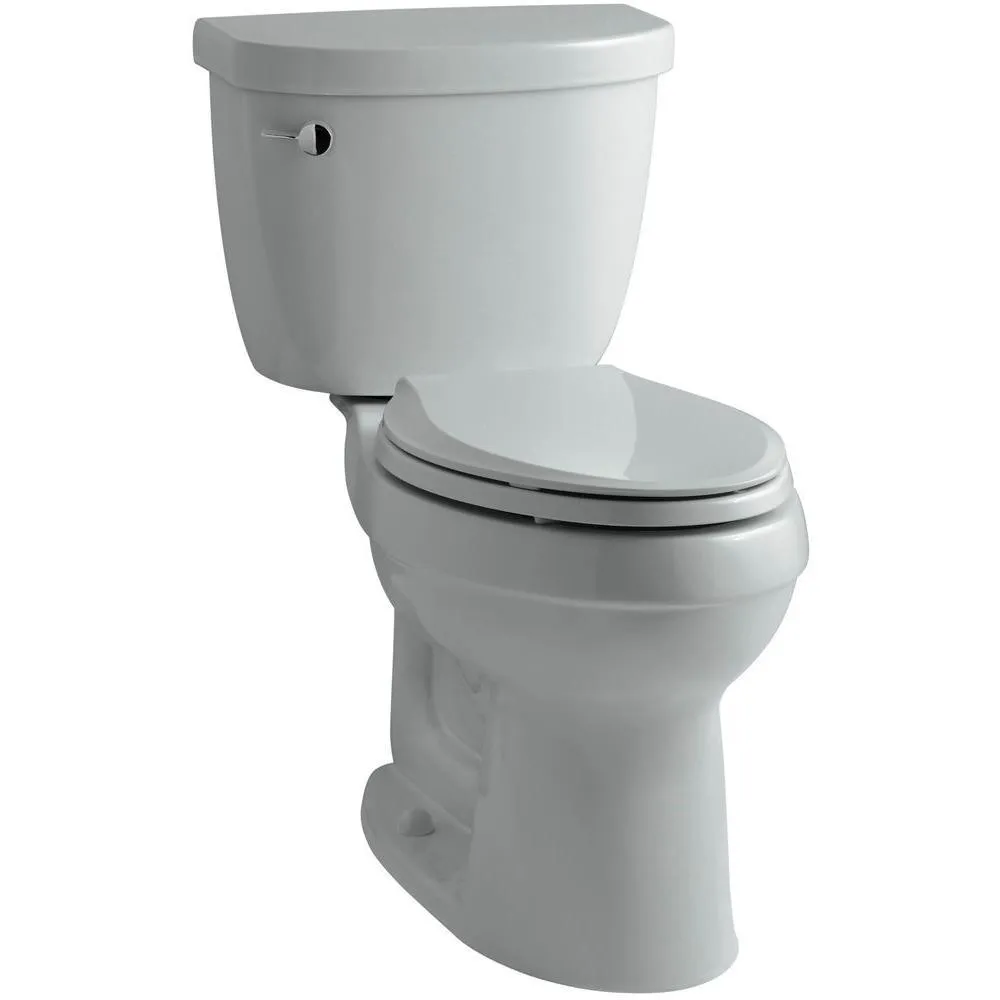Cimarron Comfort Height 2-Piece 1.6 GPF Single Flush Elongated Toilet with AquaPiston Flushing Technology in White, photo 13 of 15