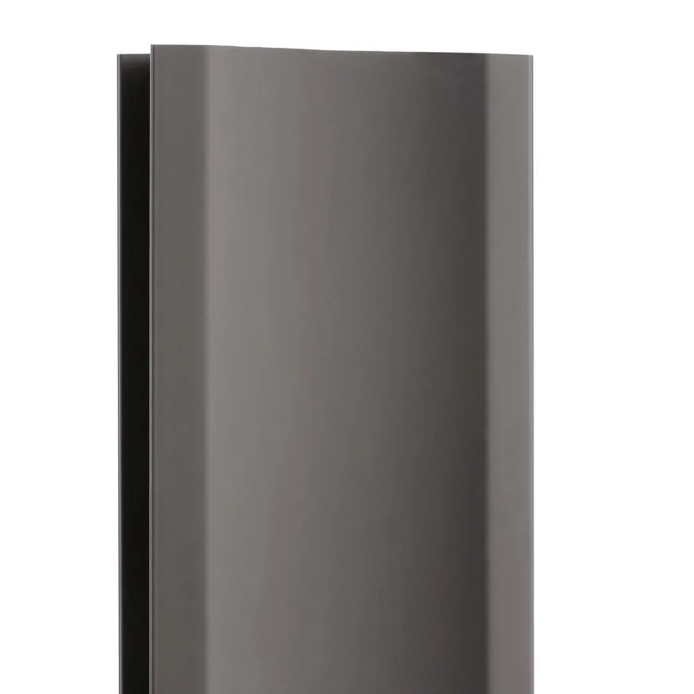 27 in. to 36 in. Semi-Frameless Contemporary Pivot Shower Door Track Assembly Kit in Bronze, photo 2 of 5