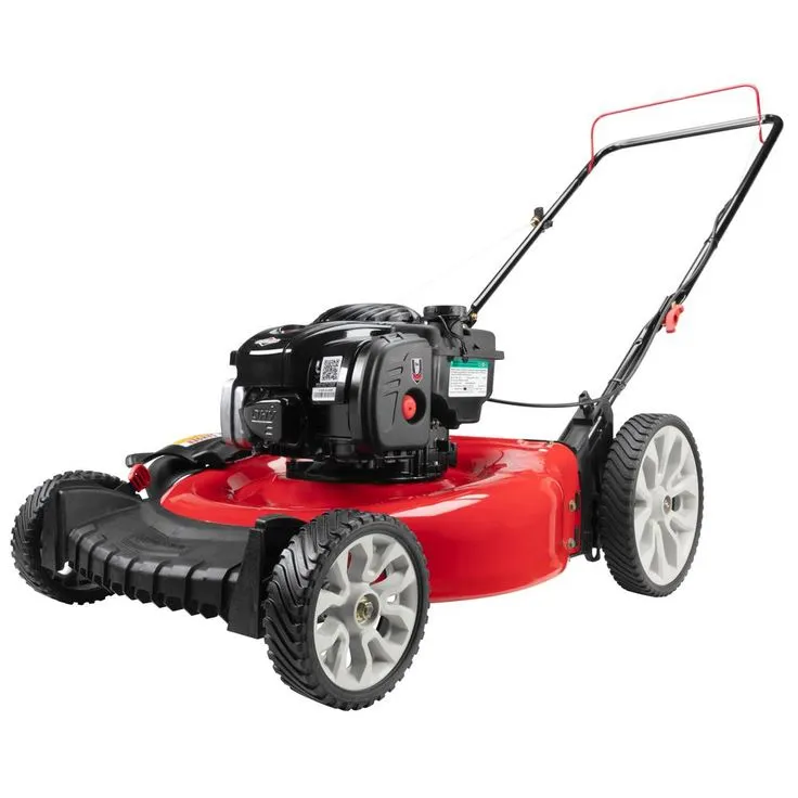 Troy-Bilt 21 in. 140 cc 500e Series Briggs & Stratton Gas Walk Behind Push Mower with 2-in-1 Cutting TriAction Cutting System, photo 4 of 7