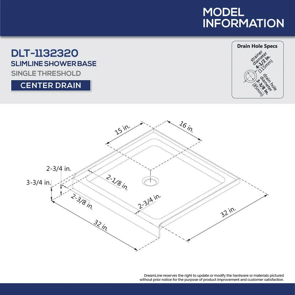 DreamLine Aqua Fold 32 in. D x 32 in. W x 76-3/4 in. H Frameless Shower Door in Chrome with Base and Backwalls, photo 8 of 13