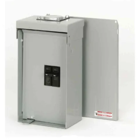100 Amp 2/4 Main Breaker Outdoor Load Center
