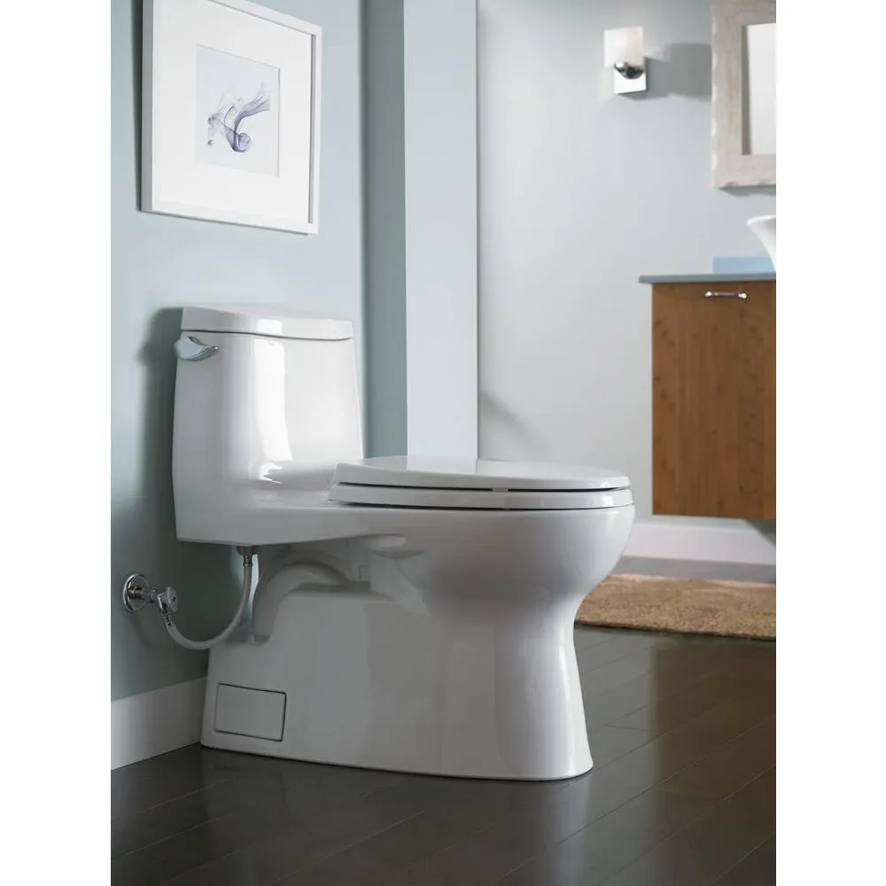 TOTO Carlyle II 1-Piece 1.28 GPF Single Flush Elongated Skirted Toilet with CeFiONtect in Sedona Beige, photo 13 of 15