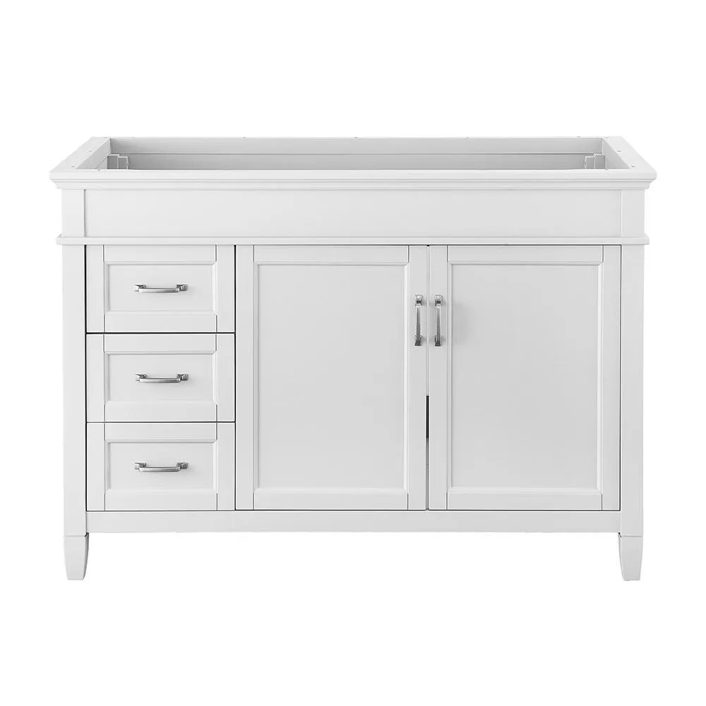 Ashburn 48 in. W Bath Vanity Cabinet Only in Mahogany, photo 17 of 26