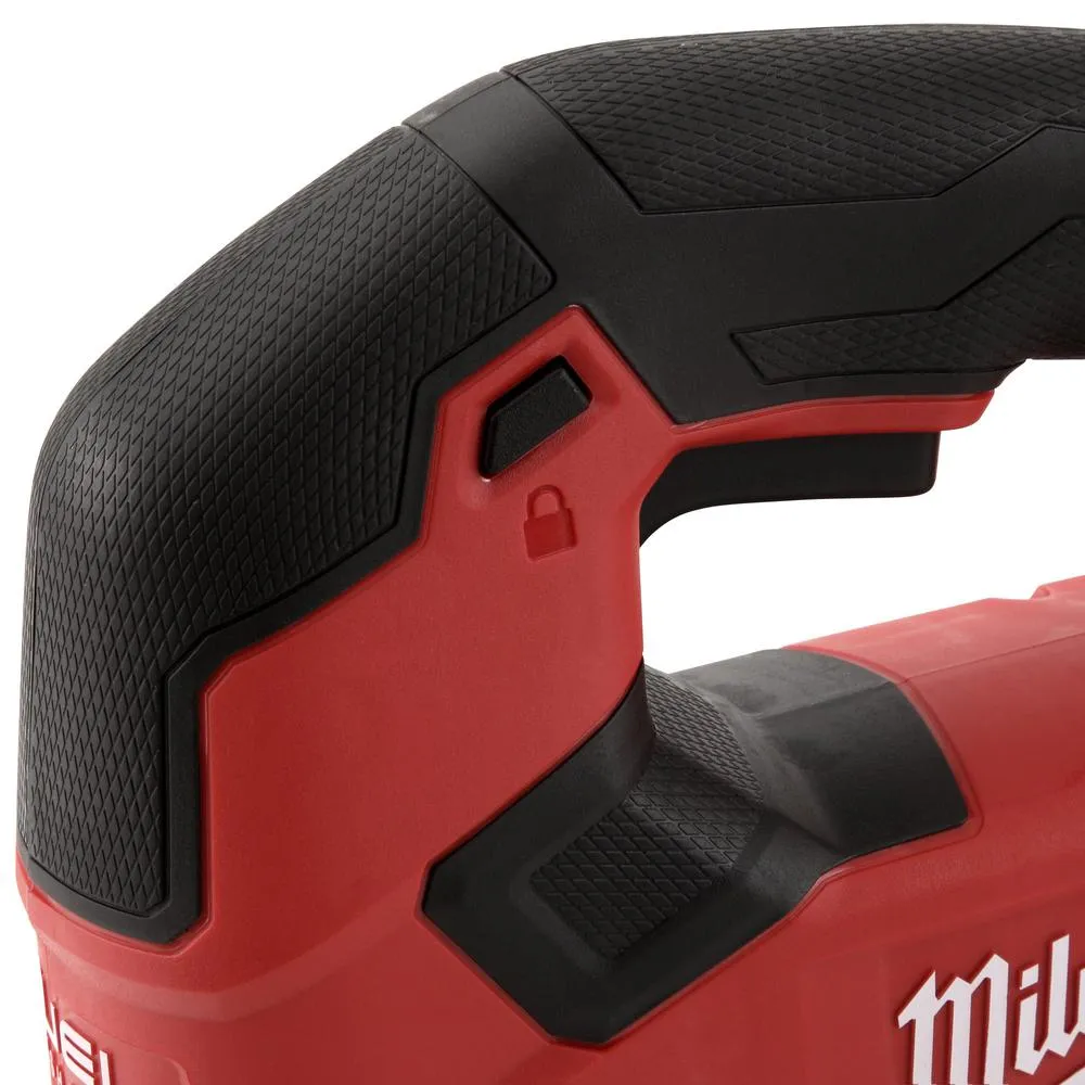 M18 FUEL 18-Volt Lithium-Ion Brushless Cordless Jig Saw with M18 5.0 Ah Battery, photo 4 of 13