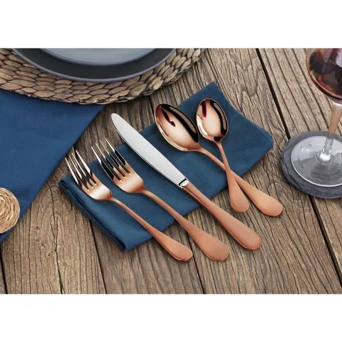 Rain 18/10 Stainless Steel Flatware 20-Piece Set