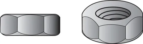 5/8 in. Zinc-Plated Steel USS Hex Nut, 25-Pack